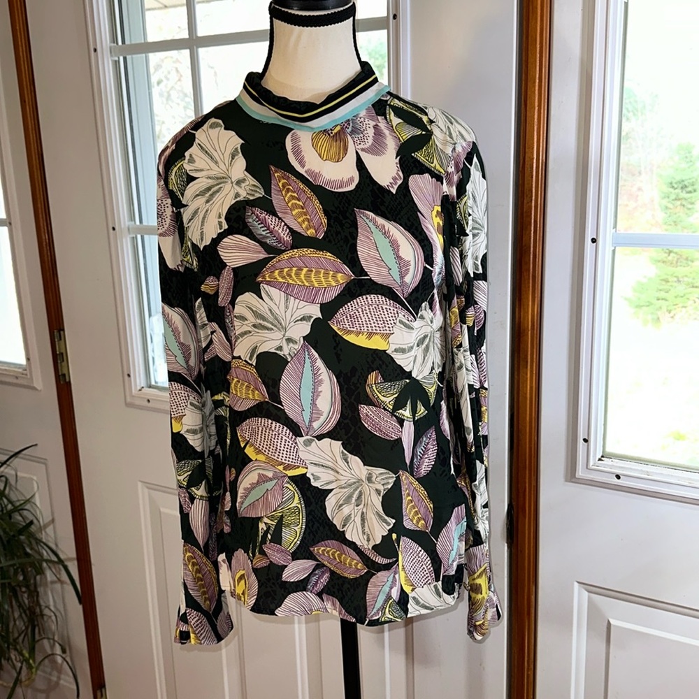 Reiss Floral Blouse